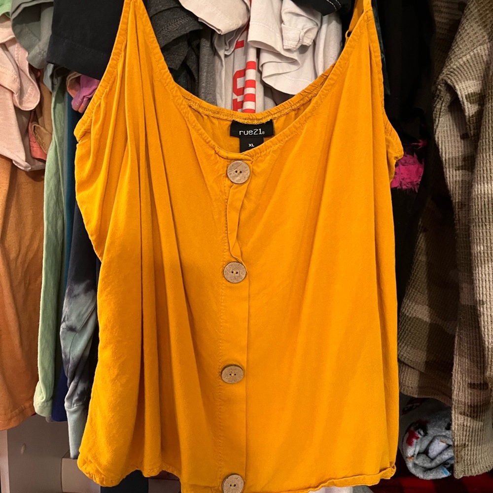 Yellow Rue 21 Tank Top